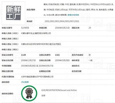 十年磨一劍未成，商標(biāo)申請之痛 蒙牛的十六年商標(biāo)路